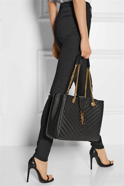 saint laurent black tote
